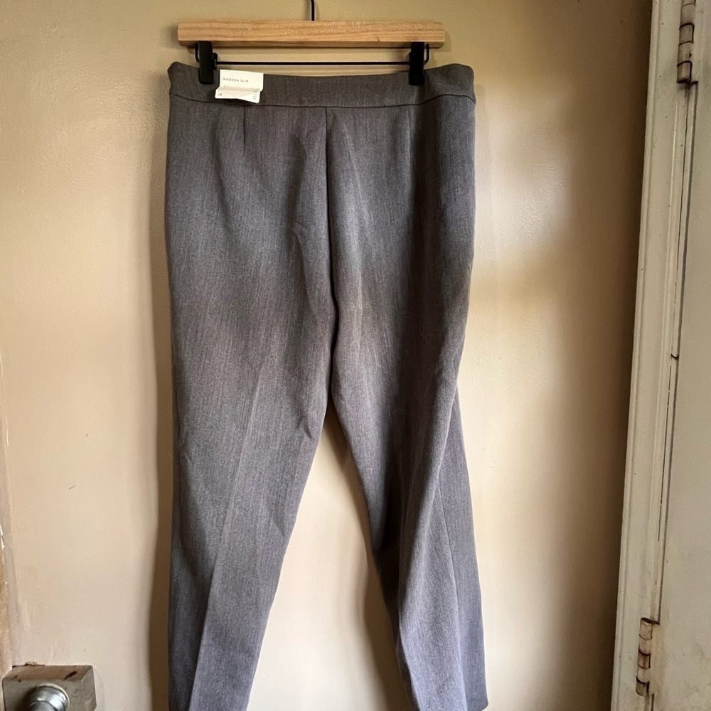 Ellen Tracy Mid Rise Ankle Pants - Picture 6 of 7